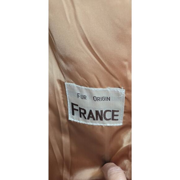 Richard Mann Vintage Fur Crochet knit jacket Boho Luxe Size Small Rare Statement - Picture 8 of 11